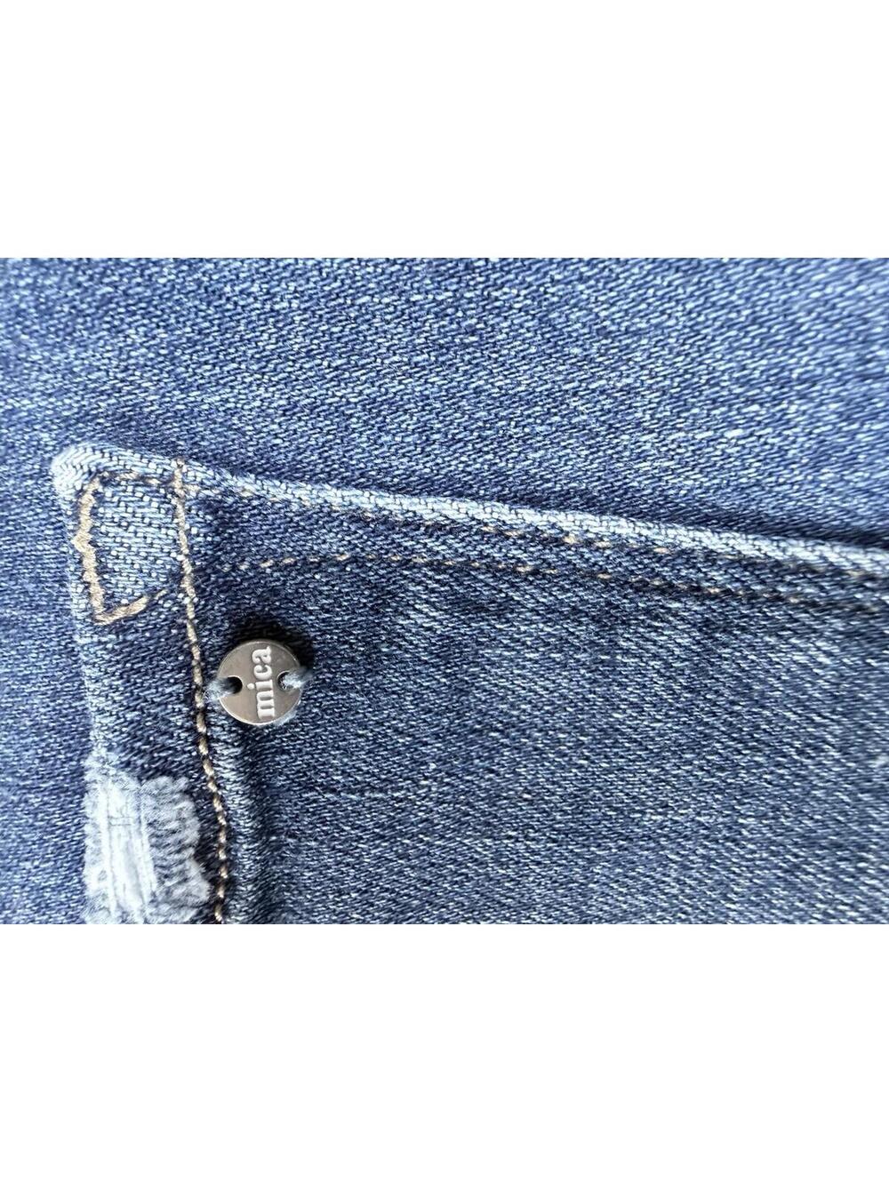 Mica High Rise Flare Jeans Women's 28 Blue Denim Stretch - Picture 7 of 7